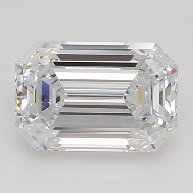 2.94ct Emerald Lab Grown Diamond (Colour F, Clarity VVS1, Cut VG, IGI)