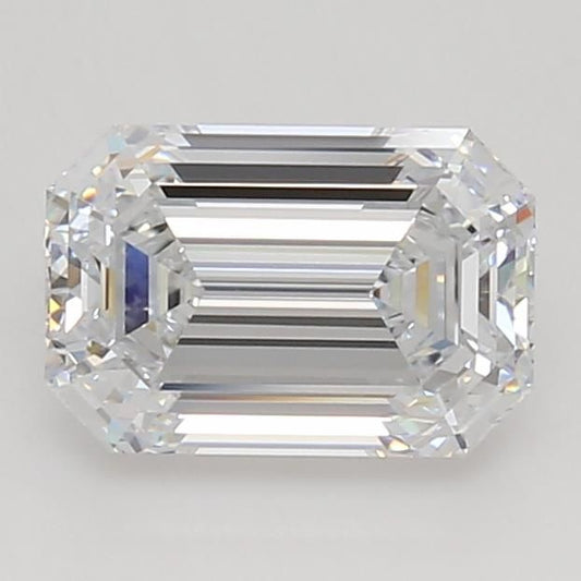 2.94ct Emerald Lab Grown Diamond (Colour F, Clarity VVS1, Cut VG, IGI)