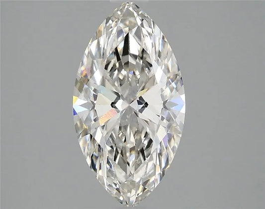 2.01ct Marquise Lab Grown Diamond (Colour H, Clarity VVS2, IGI Certified)