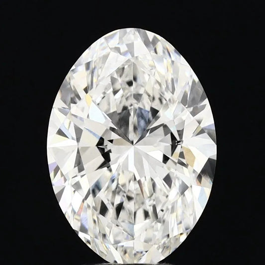 3.73ct Oval Lab Grown Diamond (Colour F, Clarity VS2, IGI Certified)