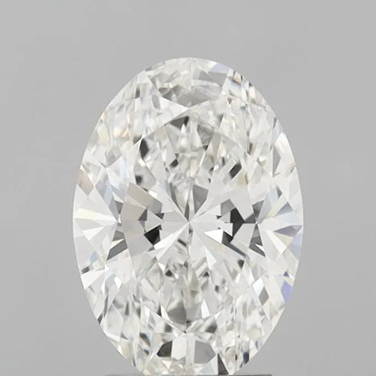 3.03ct Oval Lab Grown Diamond (Colour E, Clarity VVS2, IGI Certified)