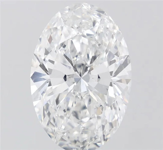 6.77ct Oval Lab Grown Diamond (Colour E, Clarity VVS2, IGI Certified)