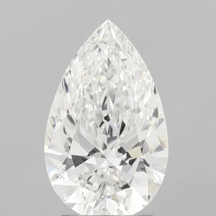 3.02ct Pear Lab Grown Diamond (Colour E, Clarity VVS2, IGI Certified)