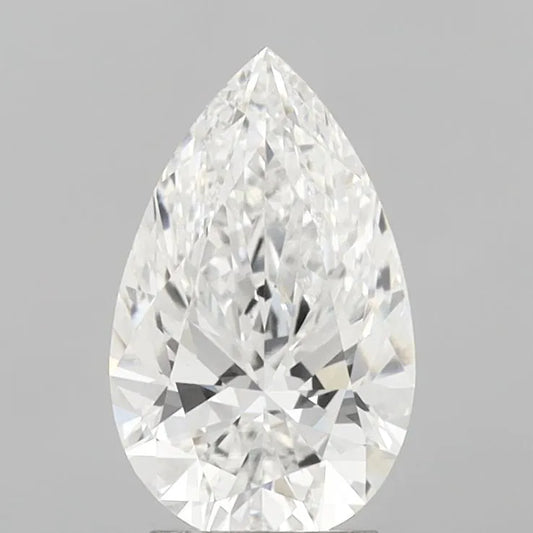 3.02ct Pear Lab Grown Diamond (Colour E, Clarity VVS2, IGI Certified)