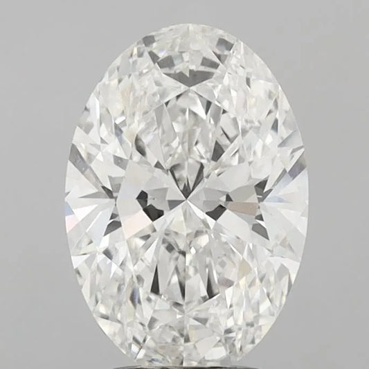 3.01ct Oval Lab Grown Diamond (Colour F, Clarity VVS1, IGI Certified)