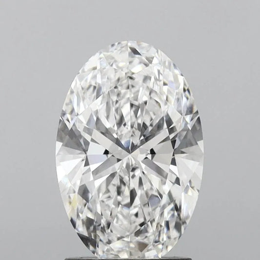 2.02ct Oval Lab Grown Diamond (Colour E, Clarity VVS2, IGI)
