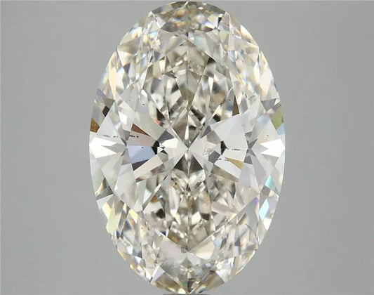 4.14ct Oval Lab Grown Diamond (Colour I, Clarity VS2, IGI Certified)