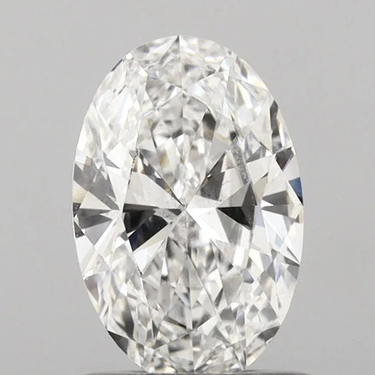 0.81ct Oval Lab Grown Diamond (Colour D, Clarity VS2, IGI Certified)