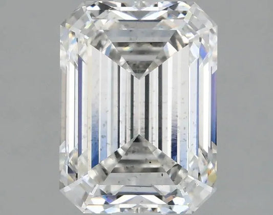 2.07ct Emerald Lab Grown Diamond (Colour E, Clarity SI1, IGI Certified)
