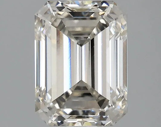 2.29ct Emerald Lab Grown Diamond (Colour H, Clarity VVS2, IGI Certified)