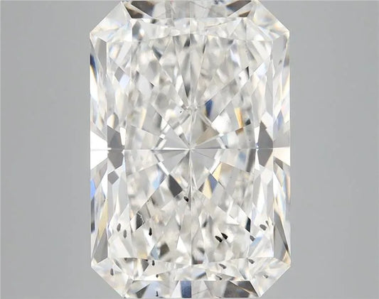 7.04ct Radiant Lab Grown Diamond (Colour F, Clarity SI1, IGI Certified)