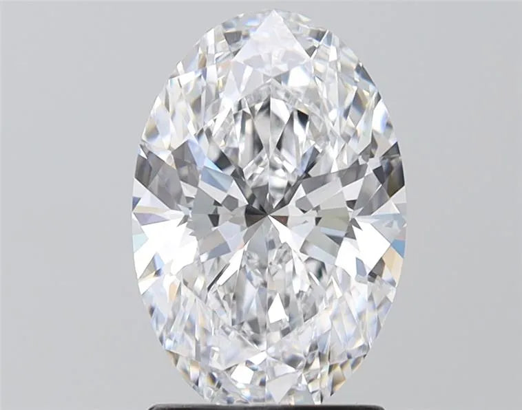 1.91ct Oval Lab Grown Diamond (Colour D, Clarity VVS1, IGI)