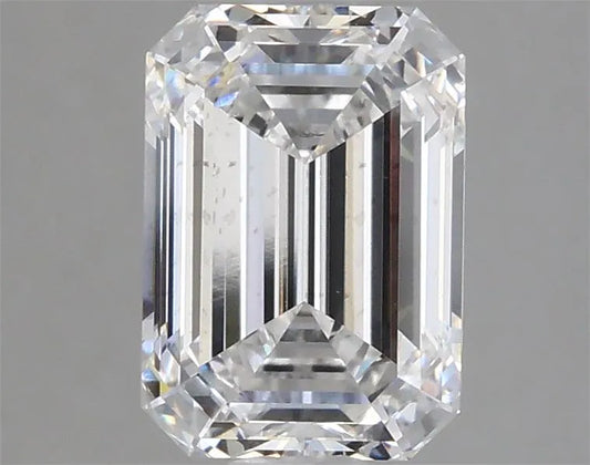 2.30ct Emerald Lab Grown Diamond (Colour E, Clarity SI1, IGI Certified)