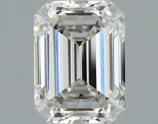 2.11ct Emerald Lab Grown Diamond (Colour H, Clarity VVS1, IGI)