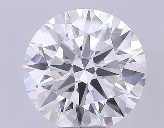 8.00ct Round Lab Grown Diamond (Colour D, Clarity VVS2, Cut ID, IGI Certified)