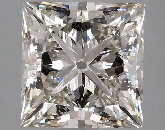 2.98ct Princess Lab Grown Diamond (Colour I, Clarity VS2, IGI Certified)