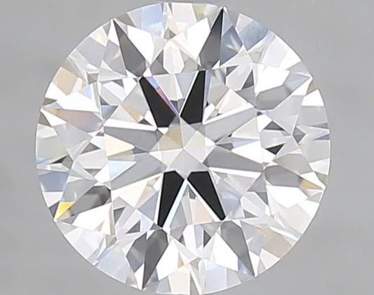 2.19ct Round Lab Grown Diamond (Colour F, Clarity VVS2, Cut ID, IGI Certified)