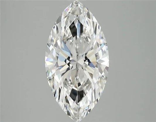 2.58ct Marquise Lab Grown Diamond (Colour F, Clarity VS1, IGI Certified)