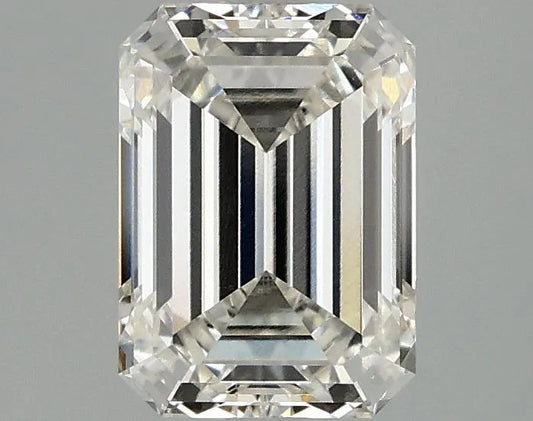 2.00ct Emerald Lab Grown Diamond (Colour H, Clarity VVS2, IGI Certified)