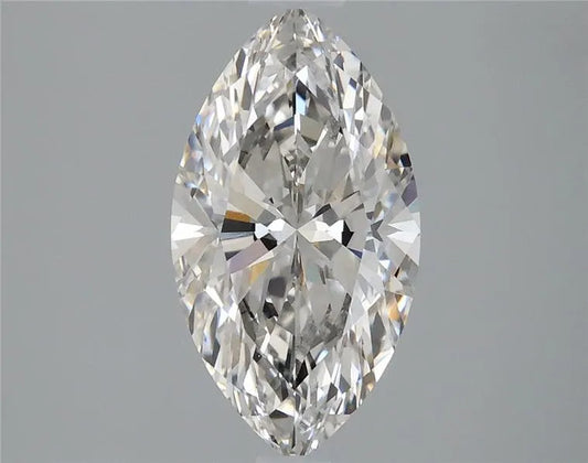 2.04ct Marquise Lab Grown Diamond (Colour H, Clarity VVS2, IGI Certified)