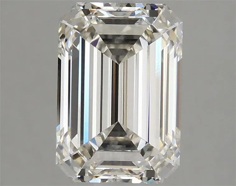 2.17ct Emerald Lab Grown Diamond (Colour H, Clarity VVS2, IGI Certified)