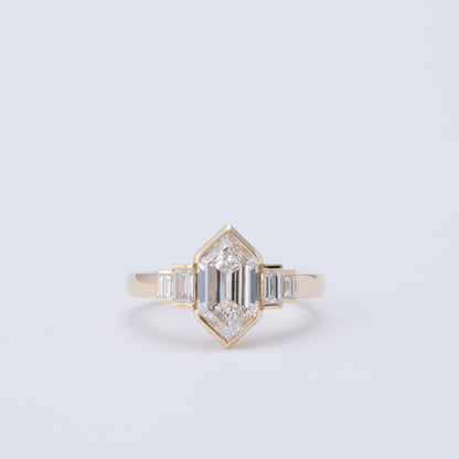 LENOX - HEXAGONAL STEP CUT (SETTING)