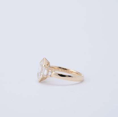 LENOX - HEXAGONAL STEP CUT (SETTING)
