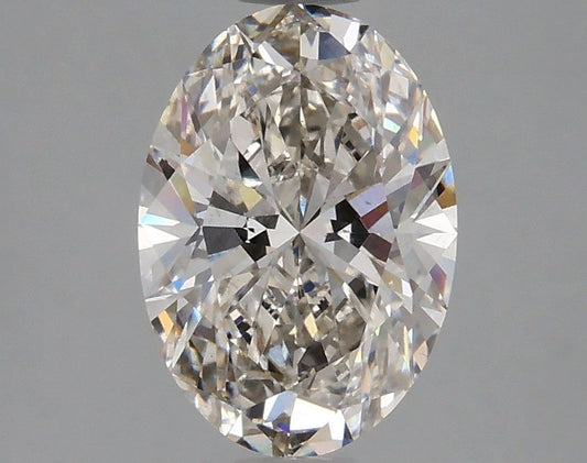 1.87ct Oval Lab Grown Diamond (Colour H, Clarity VS2, IGI)