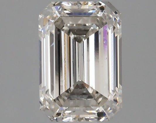 1.74ct Emerald Lab Grown Diamond (Colour G, Clarity VS2, IGI Certified)