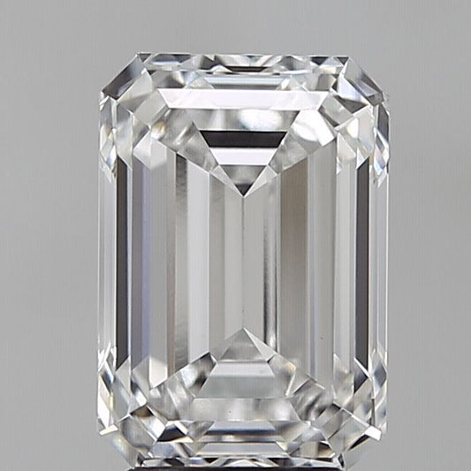 4.03ct Emerald Lab Grown Diamond (Colour E, Clarity VVS2, IGI)