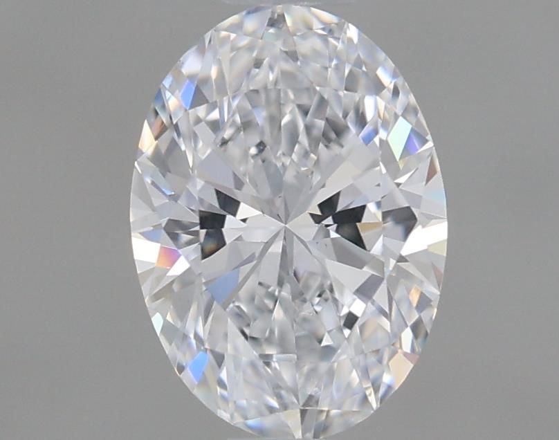 0.73ct Oval Lab Grown Diamond (Colour D, Clarity VS2, IGI Certified)