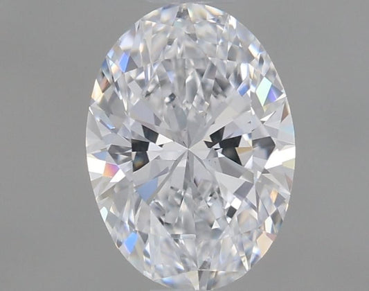 0.73ct Oval Lab Grown Diamond (Colour D, Clarity VS2, IGI Certified)